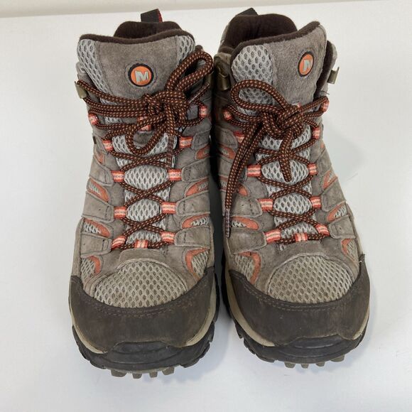 MERRELL Moab 3 Mid Waterproof Hiking Boot Womens Sz 8.5 - Picture 5 of 10